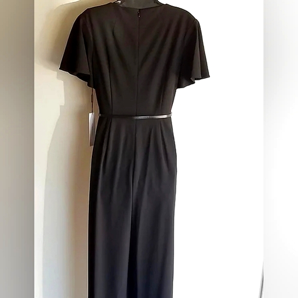 Calvin Klein Flutter Sleeve Jumpsuit - Picture 10 of 11